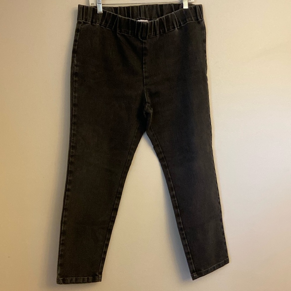 ⭐️Soft Surroundings Pull on Jeggings size large Petite